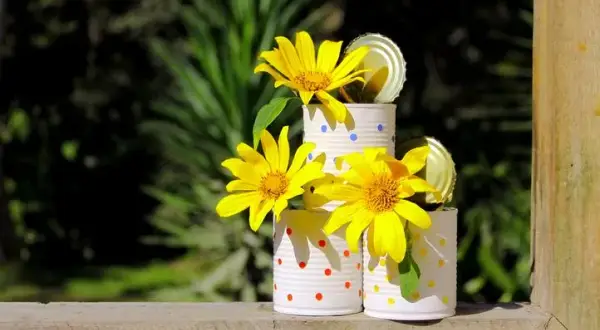 Cómo hacer una maceta con cosas reciclables y darle vida a tu jardín